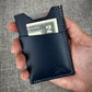 Handcrafted full grain vegatable tanned leather wallet made in New Hampshire, USA.